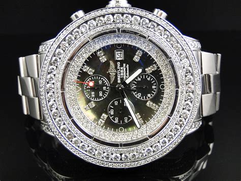 breitling watch diamonds